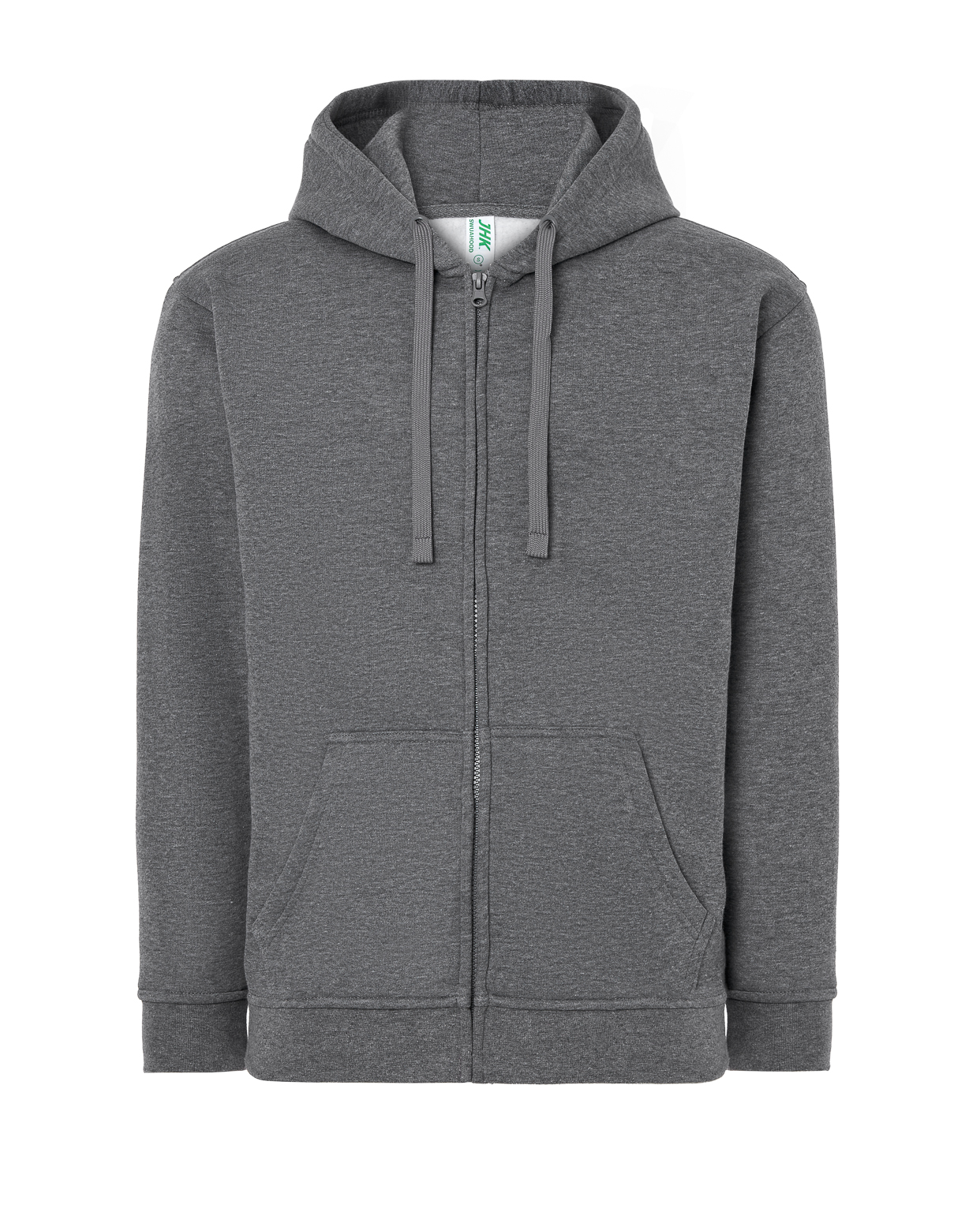Hooded Sweatshirt Unisex Dark Grey Melange