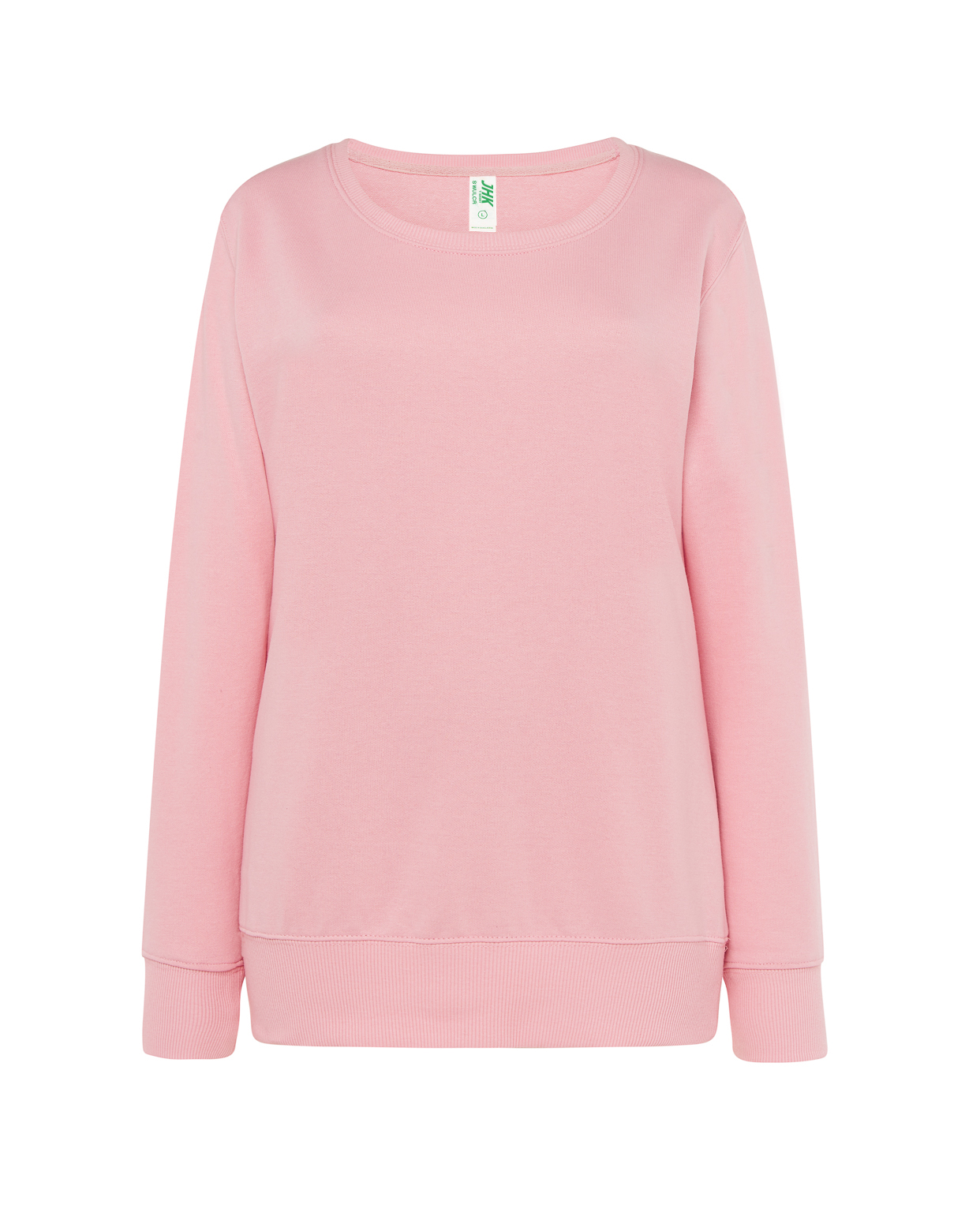 Lady Crew Neck Sweatshirt Pink