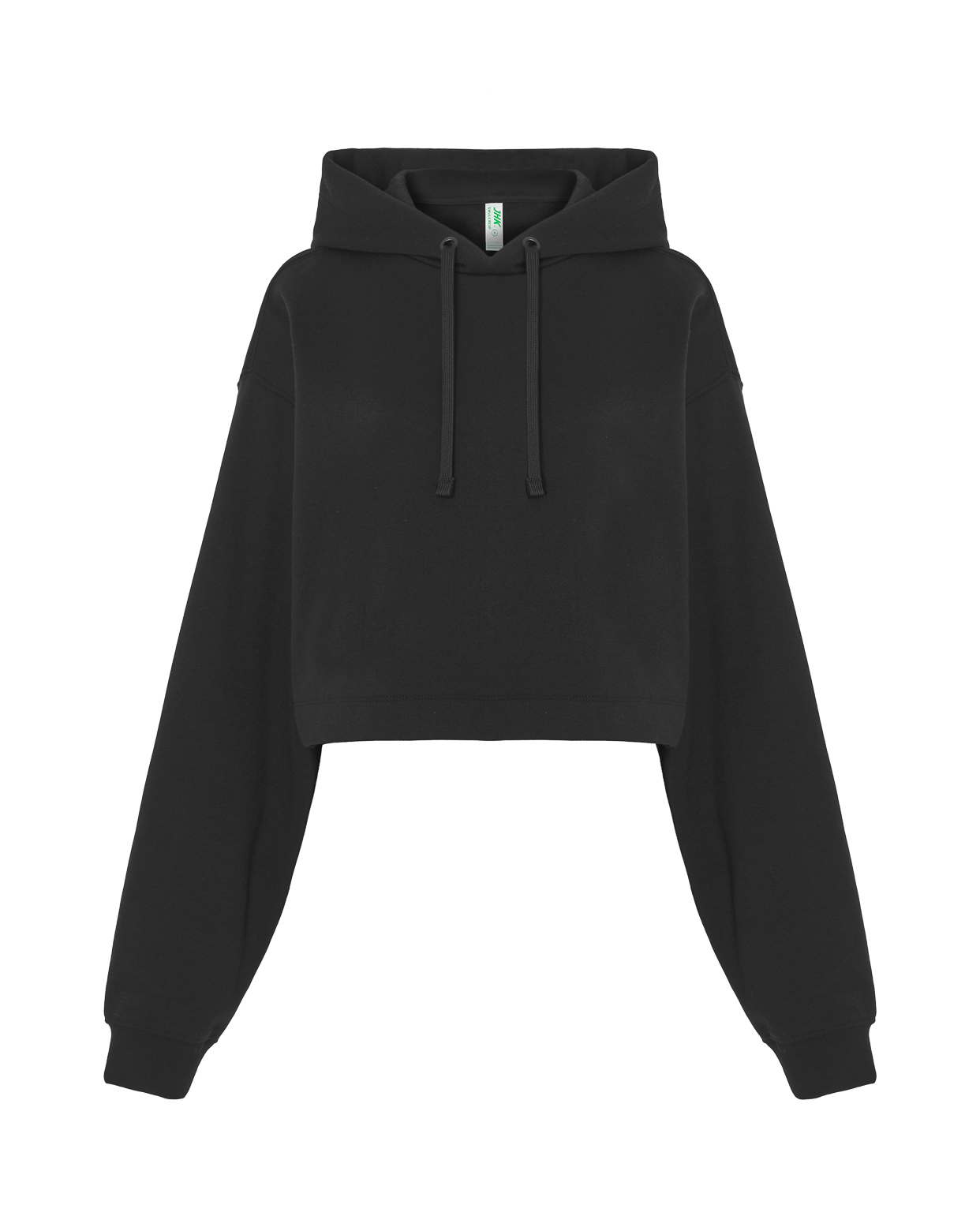 Sweatshirt Lady Cropped Black