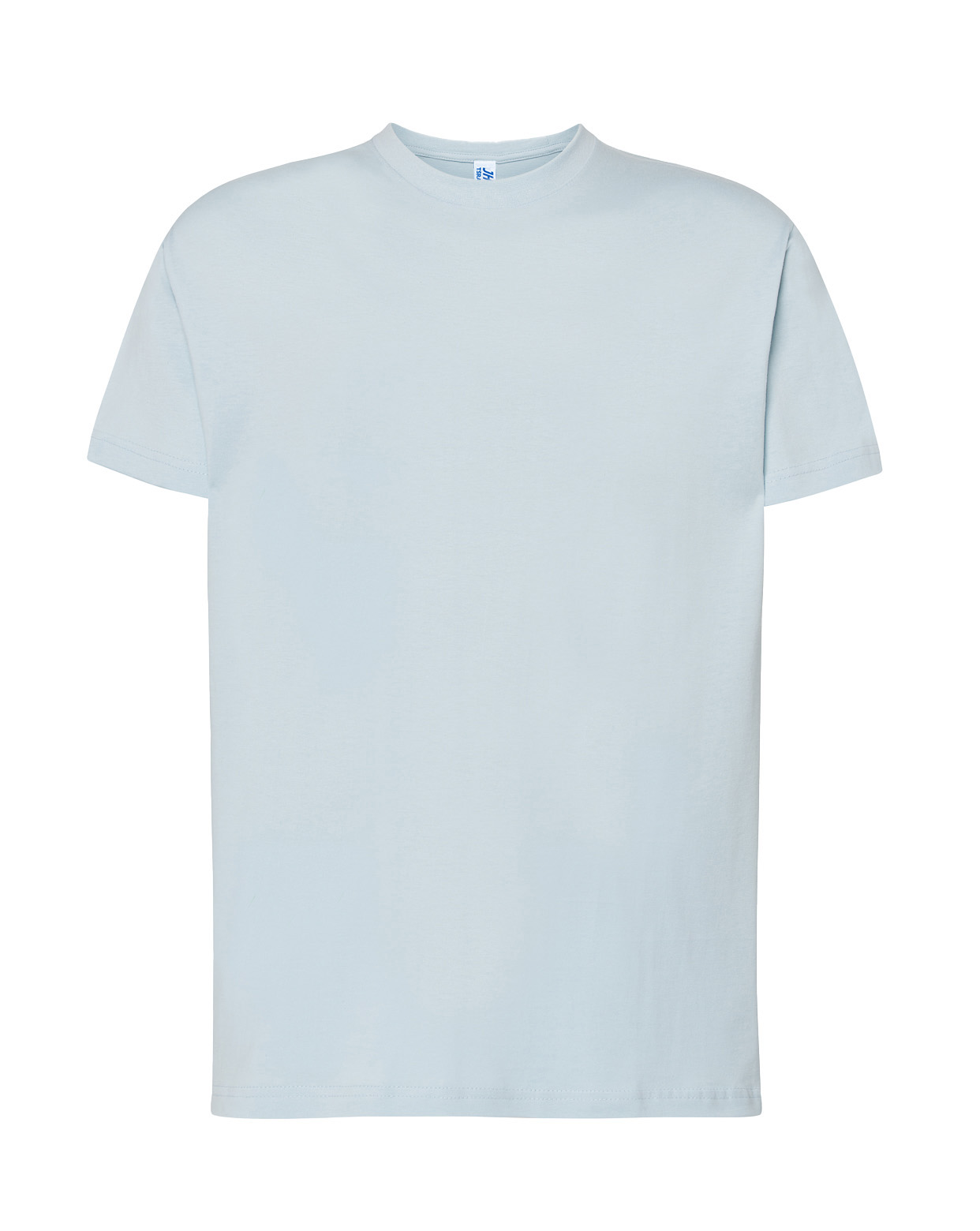 Man Regular T-Shirt  Sky Blue Neon