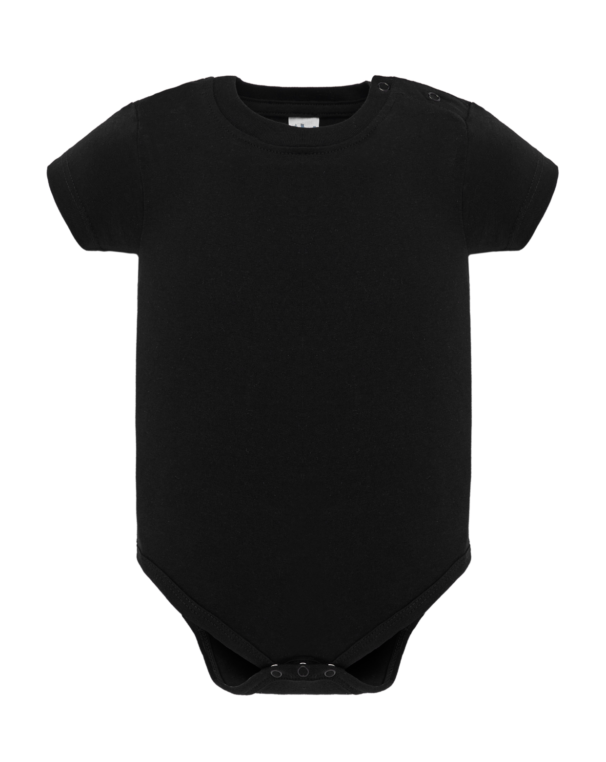 Single Jersey Unisex Baby Body  Black