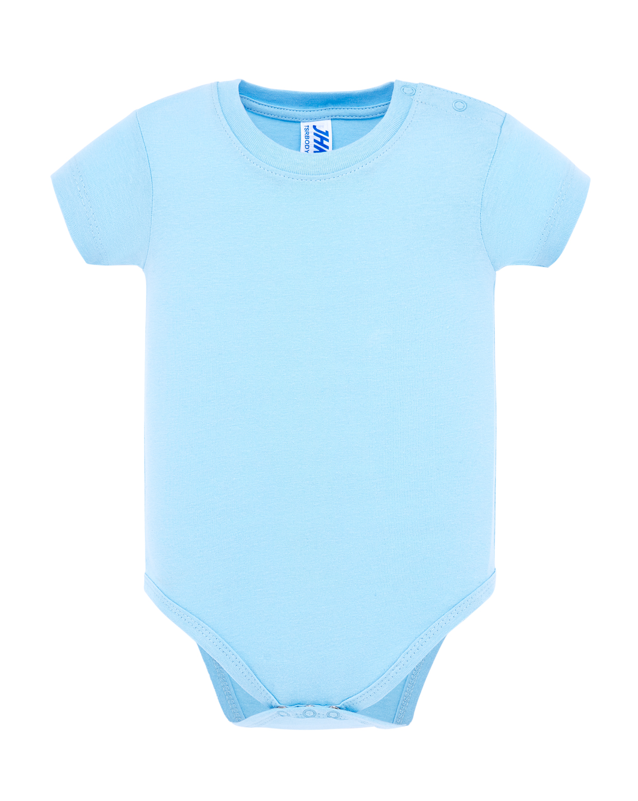 Single Jersey Unisex Baby Body  Sky Blue