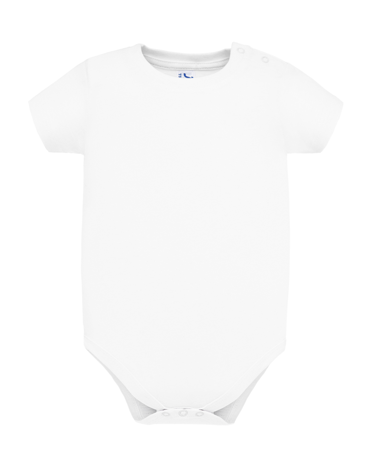 Single Jersey Unisex Baby Body  White