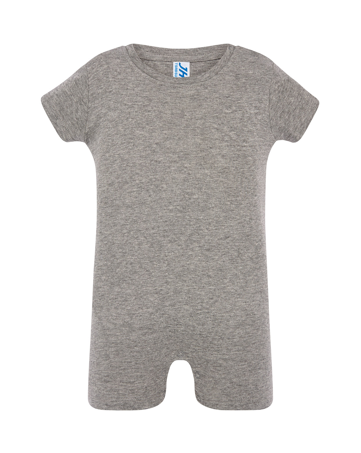 Unisex Baby Body Playsuit Grey Melange