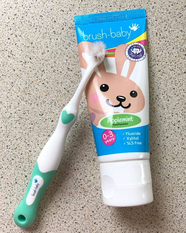 Children's Applemint Toothpaste Best Kids Toothpaste BrushBaby