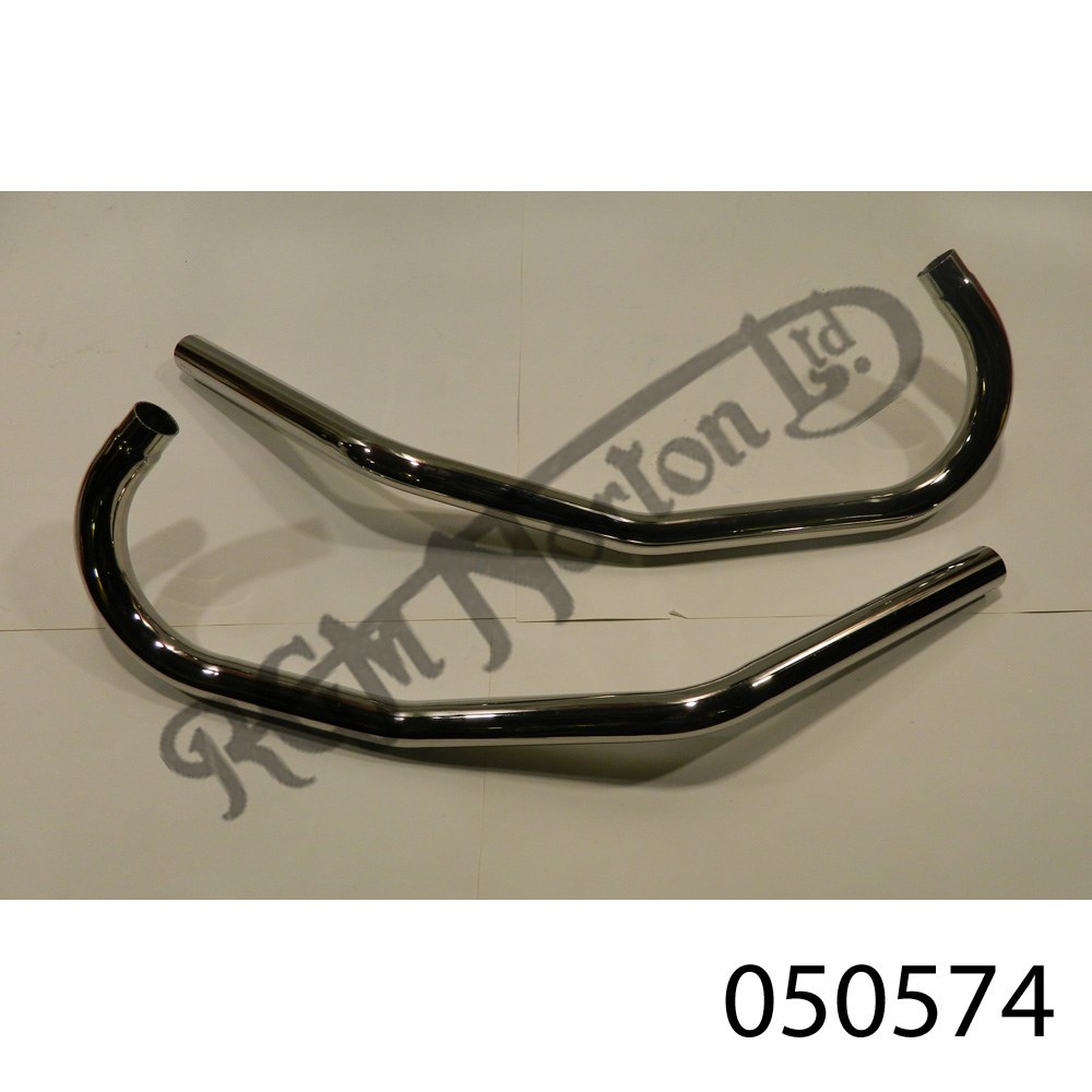 SWEPT BACK EXHAUST PIPES FOR TRITONS USING TRIUMPH 650 750 PUSH IN