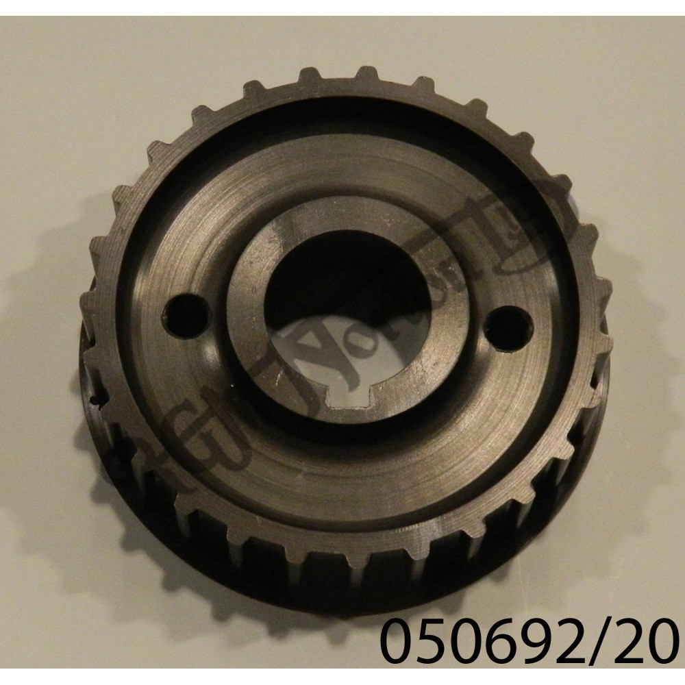 ALLOY BELT DRIVE PULLEY, 27 TEETH, 20MM WIDE, ALTERNATOR TWINS