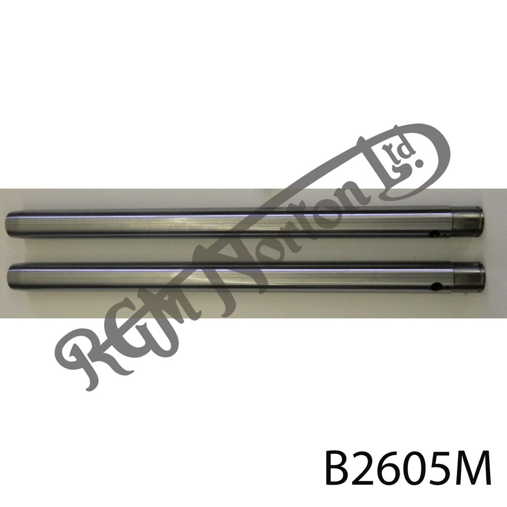 FORK STANCHIONS CHROMED, MANX 20 3/8" ___(PR)