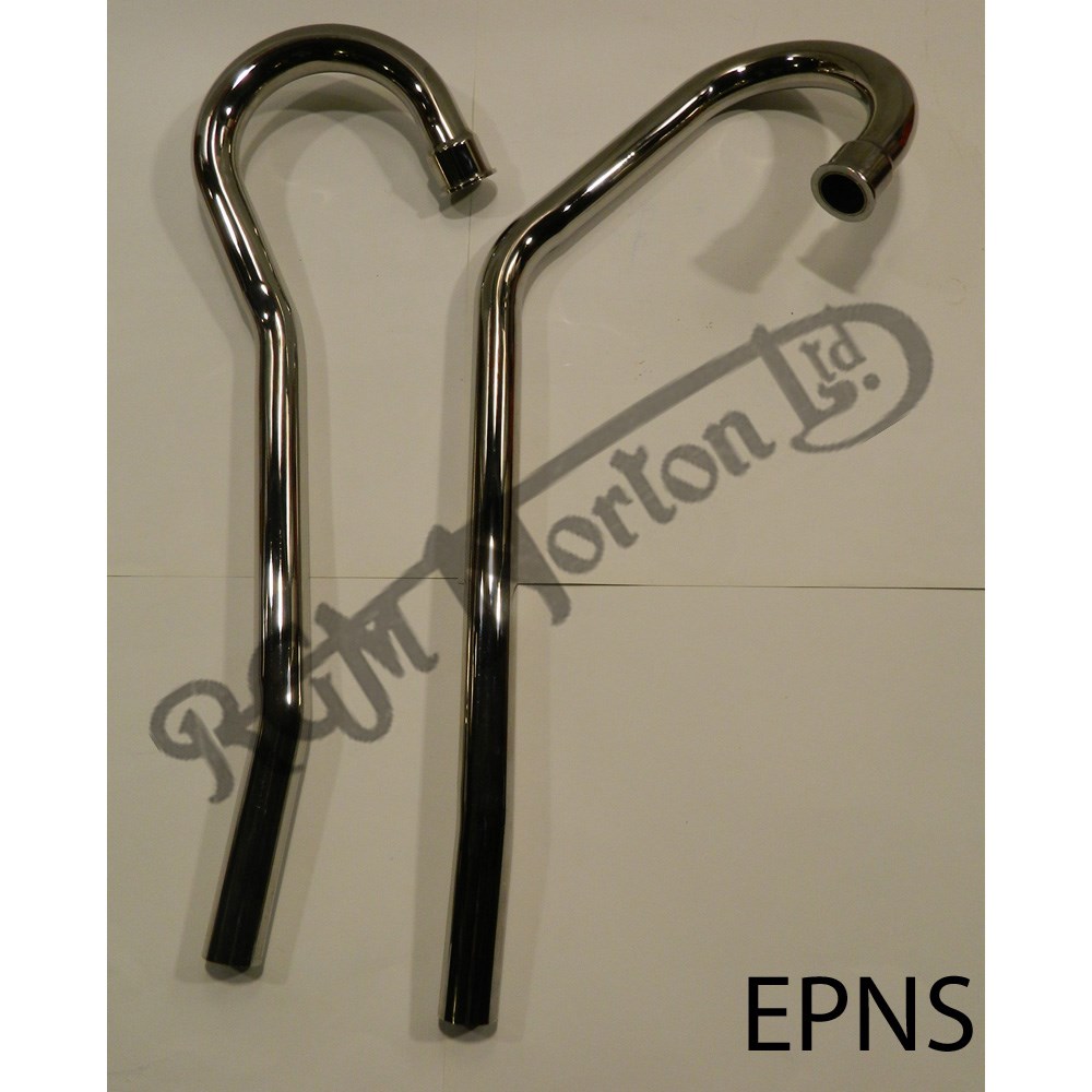 EXHAUST PIPES S TYPE (PAIR)
