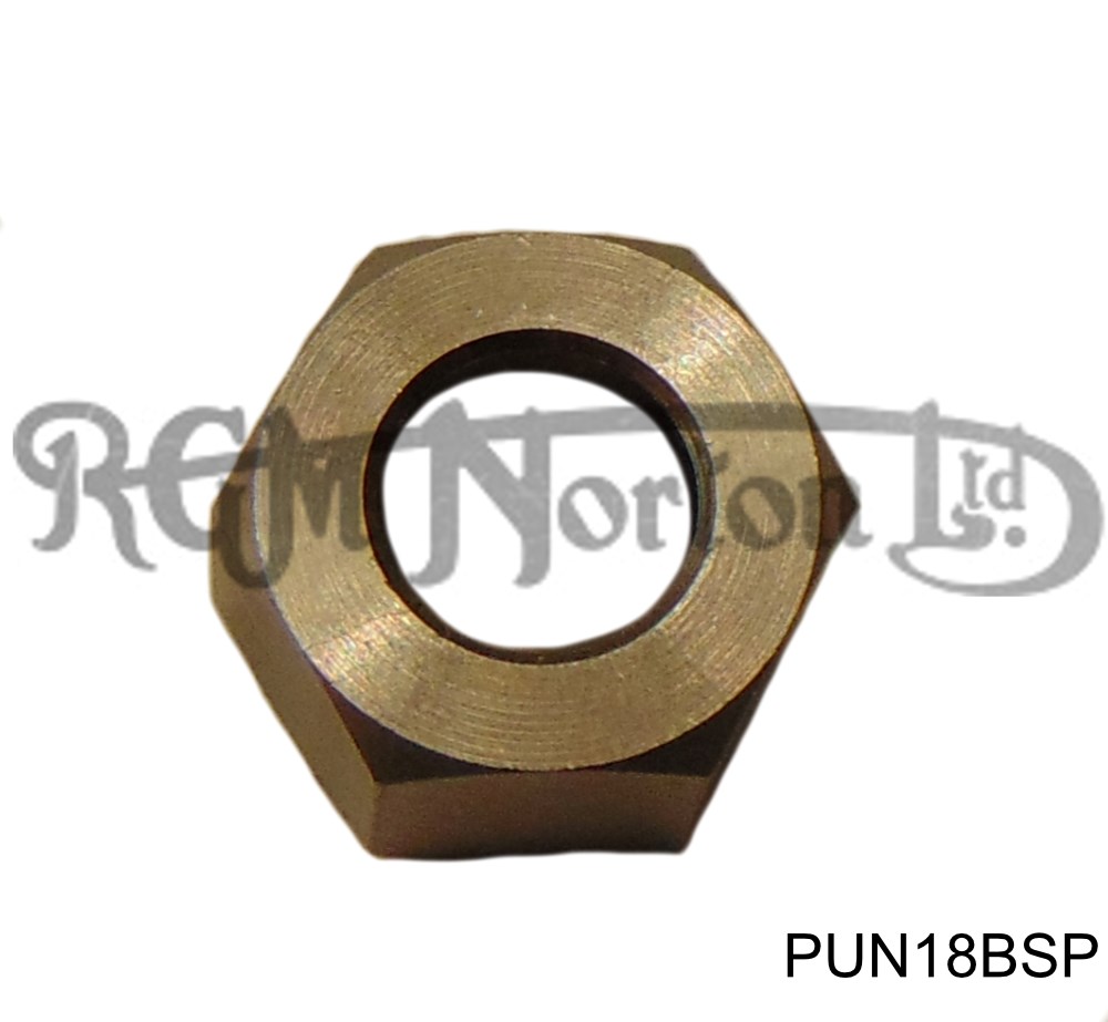 PIPE UNION NUT 1/8 BSP 1/4" HOLE