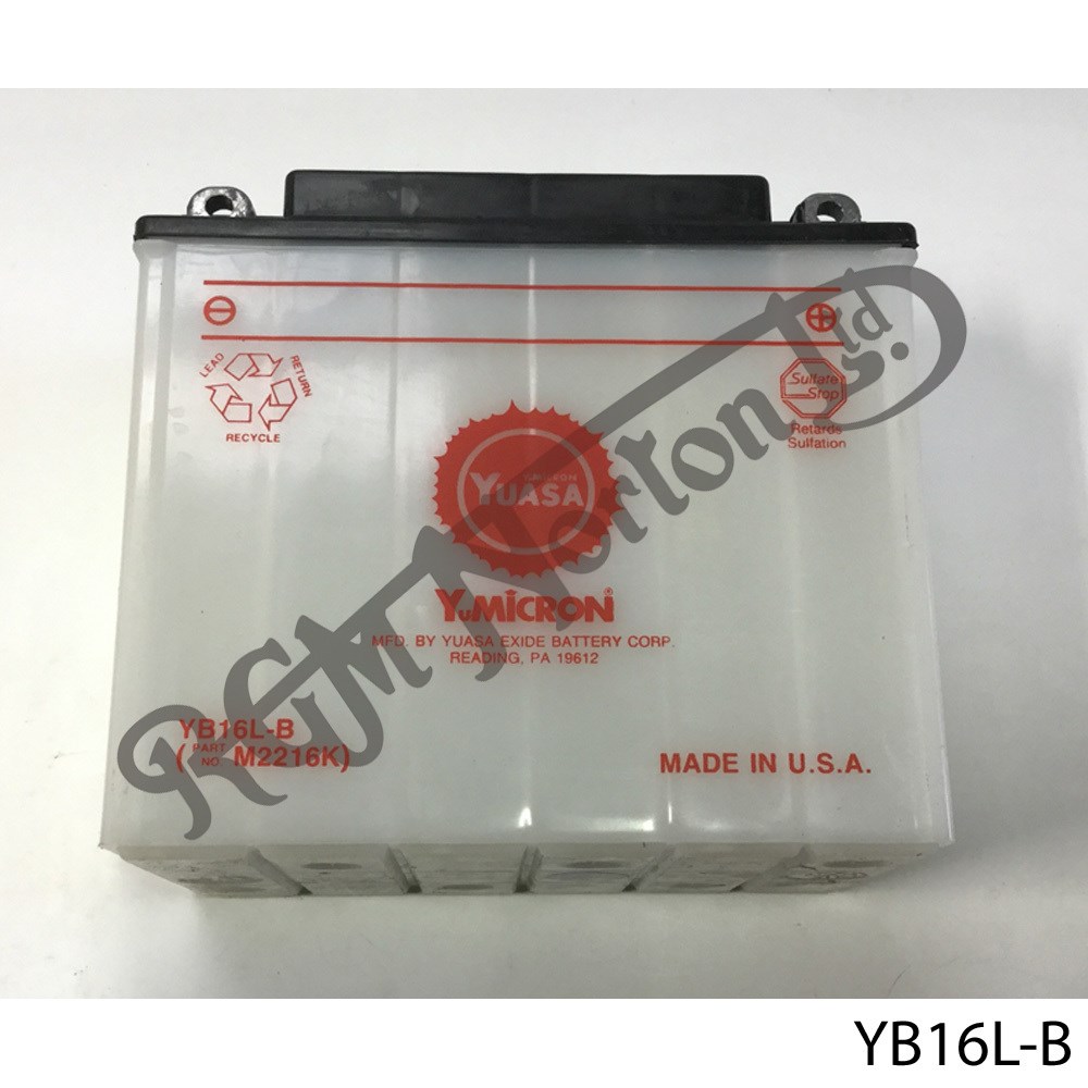 BATTERY YUASA YUMICRON, YB16LB