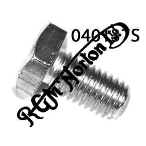 STAINLESS STEEL GEARBOX LEVEL AND INDICATOR HEX SCREW 1/4" BSF
