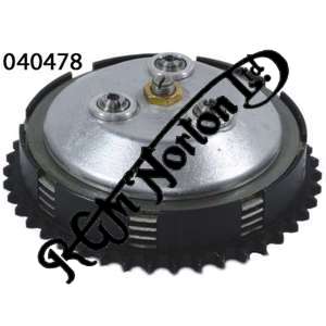 PRE 1964 COMPLETE CLUTCH, HOLDS 9 PLATES, LIGHTER THAN 050423