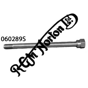 REAR WHEEL SPINDLE, COMMANDO PRE 75 (18 T.P.I)