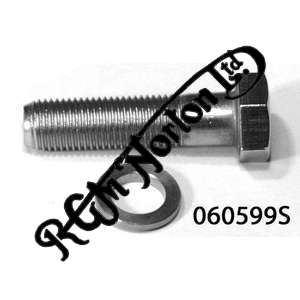 KICKSTART PINCH BOLT AND WASHER 3/8" UNF