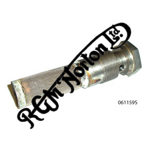 COMMANDO OIL TANK BANJO UNION/BOLT/FILTER, STAINLESS