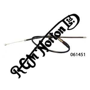 THROTTLE CABLE FIRST SECTION PRE 1975, 25 3/4" OUTER