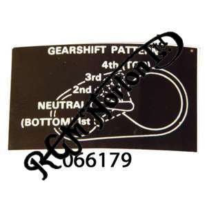 GEARSHIFT DECAL