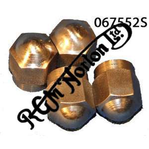 EXHAUST ROCKER COVER NUTS, STAINLESS, 1/4 - 26TPI (4)