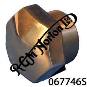 FORK STEM CROWN/LOCK NUT FEATHERBED 26 TPI ST/ST