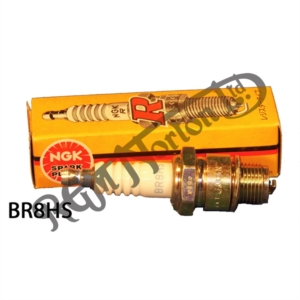 NGK BR8HS Spark Plug - 14mm Short Thread (12.7mm), Suppressed, Heat Range 8