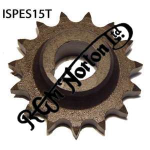 ENGINE SPROCKET, SINGLES, 15 TEETH, TOOTH POSITION IN