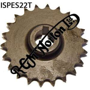 ENGINE SPROCKET, SINGLES, 22 TEETH, TOOTH POSITION IN