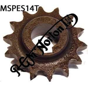 ENGINE SPROCKET, SINGLES, 14 TEETH, TOOTH POSITION MIDDLE