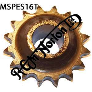 ENGINE SPROCKET, SINGLES, 16 TEETH, TOOTH POSITION MIDDLE