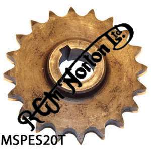 ENGINE SPROCKET, SINGLES, 20 TEETH, TOOTH POSITION MIDDLE
