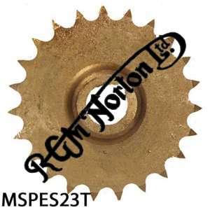 ENGINE SPROCKET, SINGLES, 23 TEETH, TOOTH POSITION MIDDLE