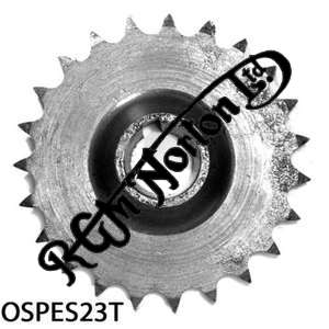 ENGINE SPROCKET, SINGLES, 23 TEETH, TOOTH POSITION OUT