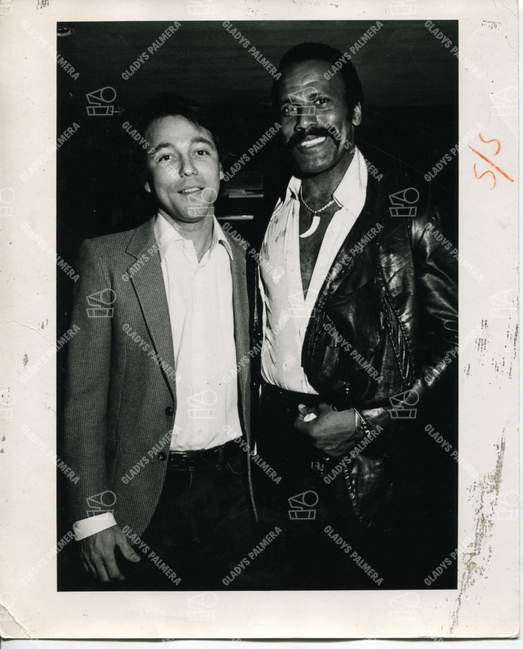 Rubén Blades y Fred Williamson 