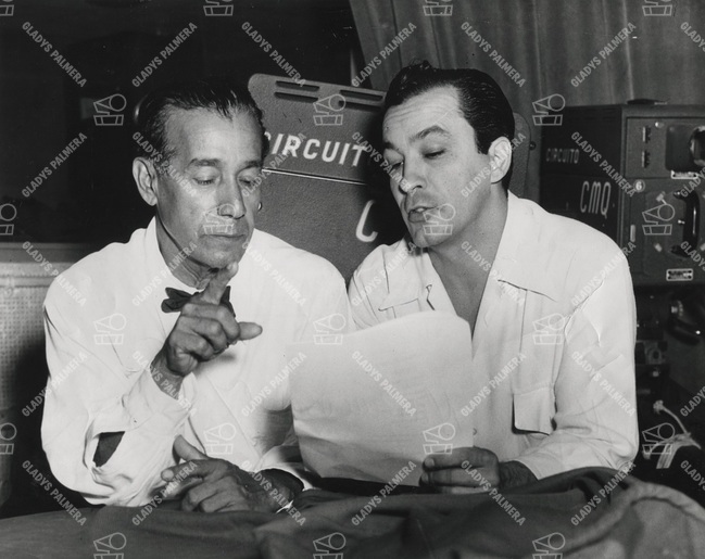 Alejandro Lugo y Miguel Matamoros del Trío Matamoros 