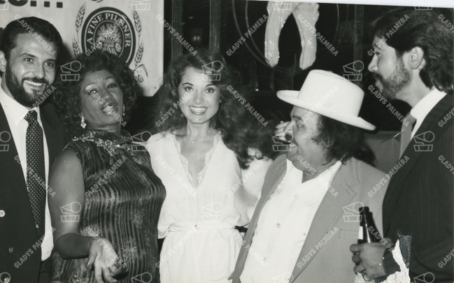 Celia Cruz, Anacani, Yomo Toro, Sam Peña 