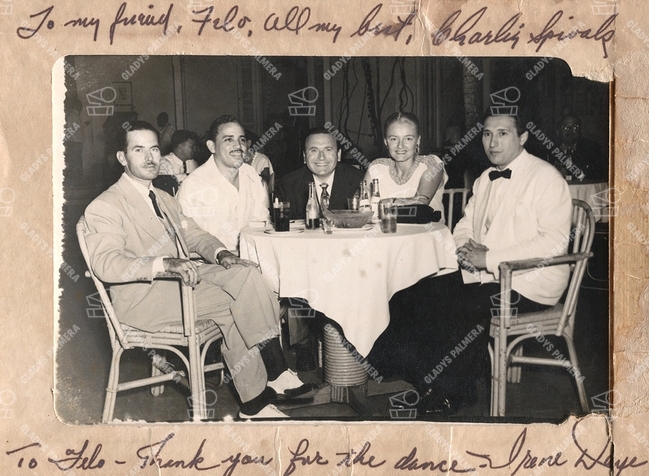Felo Bergaza, Charlie Spivak e Irene Daye 