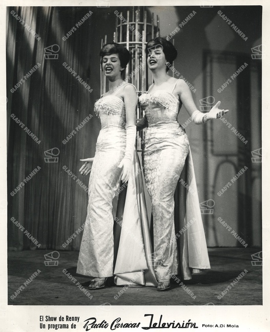 Hermanas Cárdenas en el Show de Renny en Radio Caracas Televisión 