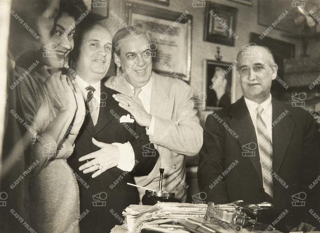 María de los Ángeles Santana, Ernesto Lecuona y Joaquín Gasa