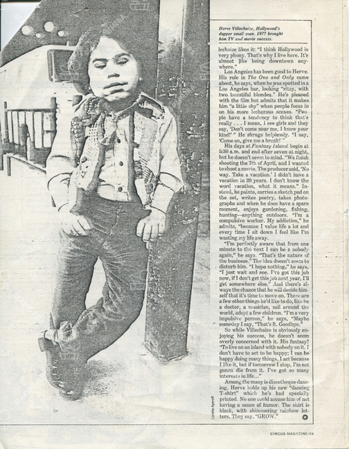 Herve Villechaize 