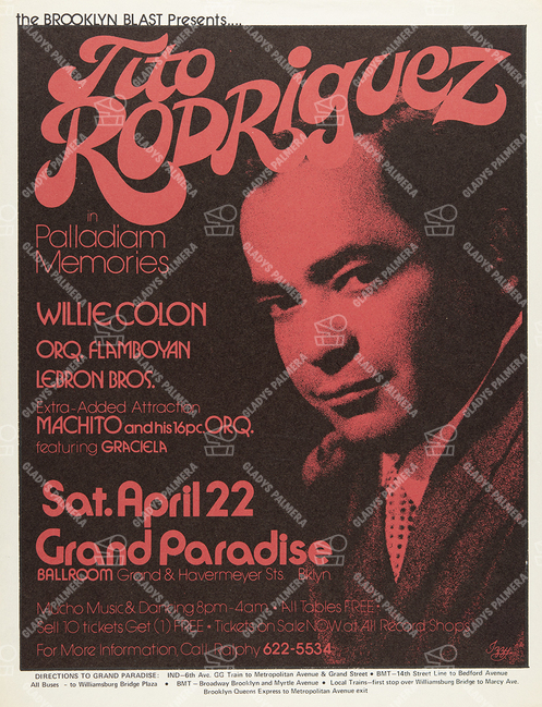 Tito Rodríguez in Palladium Memories