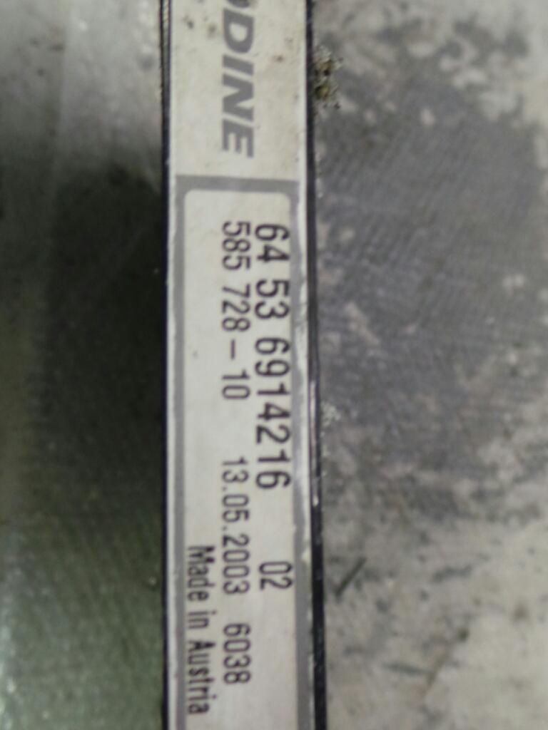 Bekijk Auto-onderdeel AIRCO RADIATEUR / CONDENSOR BMW X5 2003