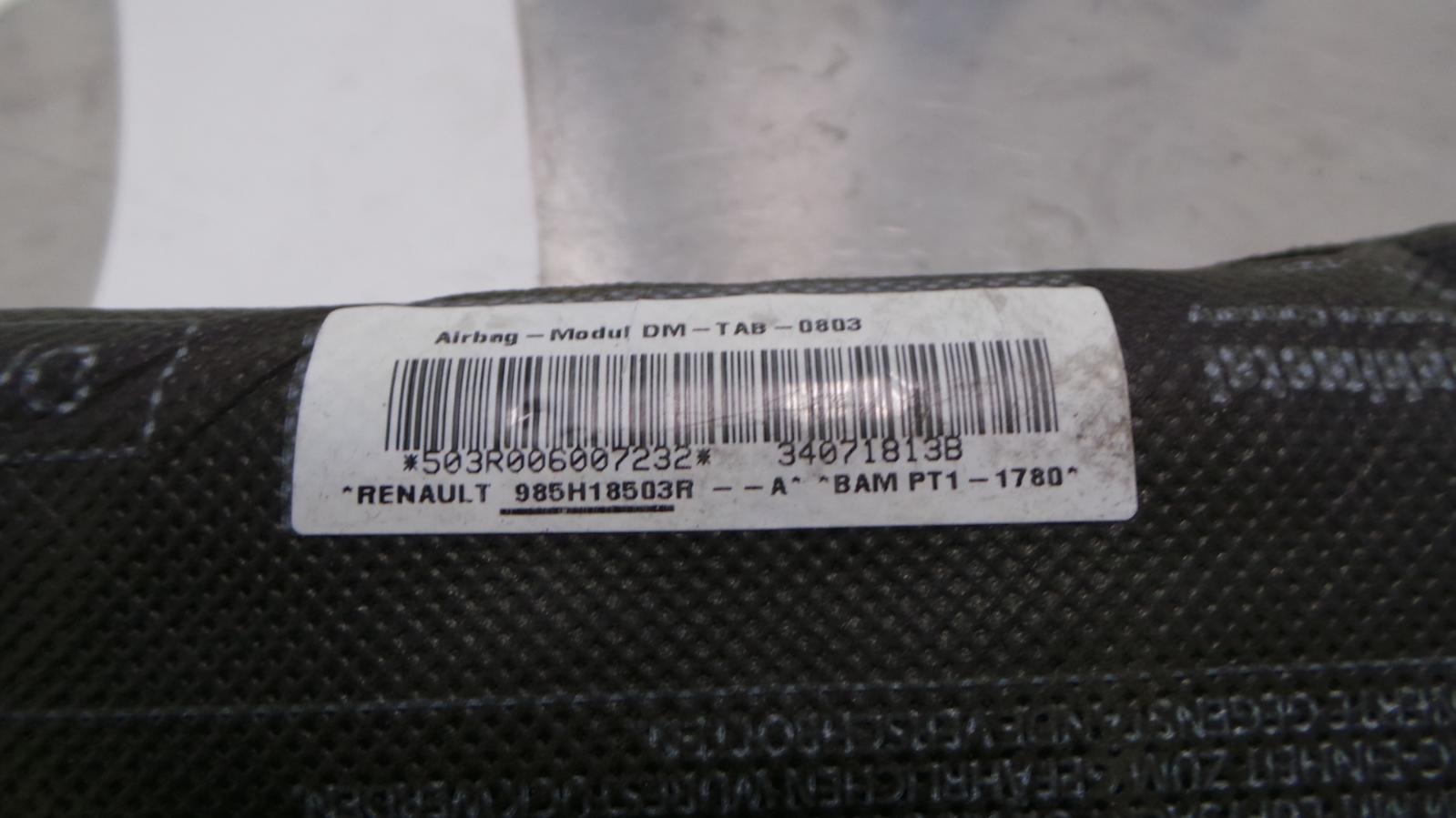 2009 RENAULT CLIO AIRBAG RECHTS View Auto part AIRBAG RECHTS RENAULT CLIO 2009