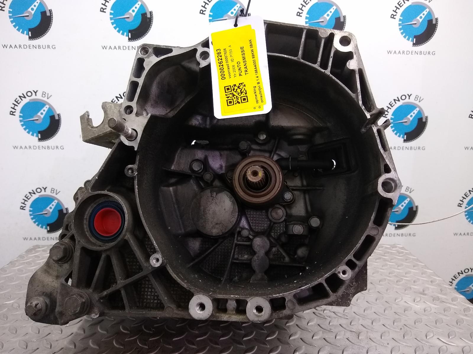 Bekijk Auto-onderdeel TRANSMISSIE / VERSNELLINGSBAK FIAT GRANDE PUNTO 2008