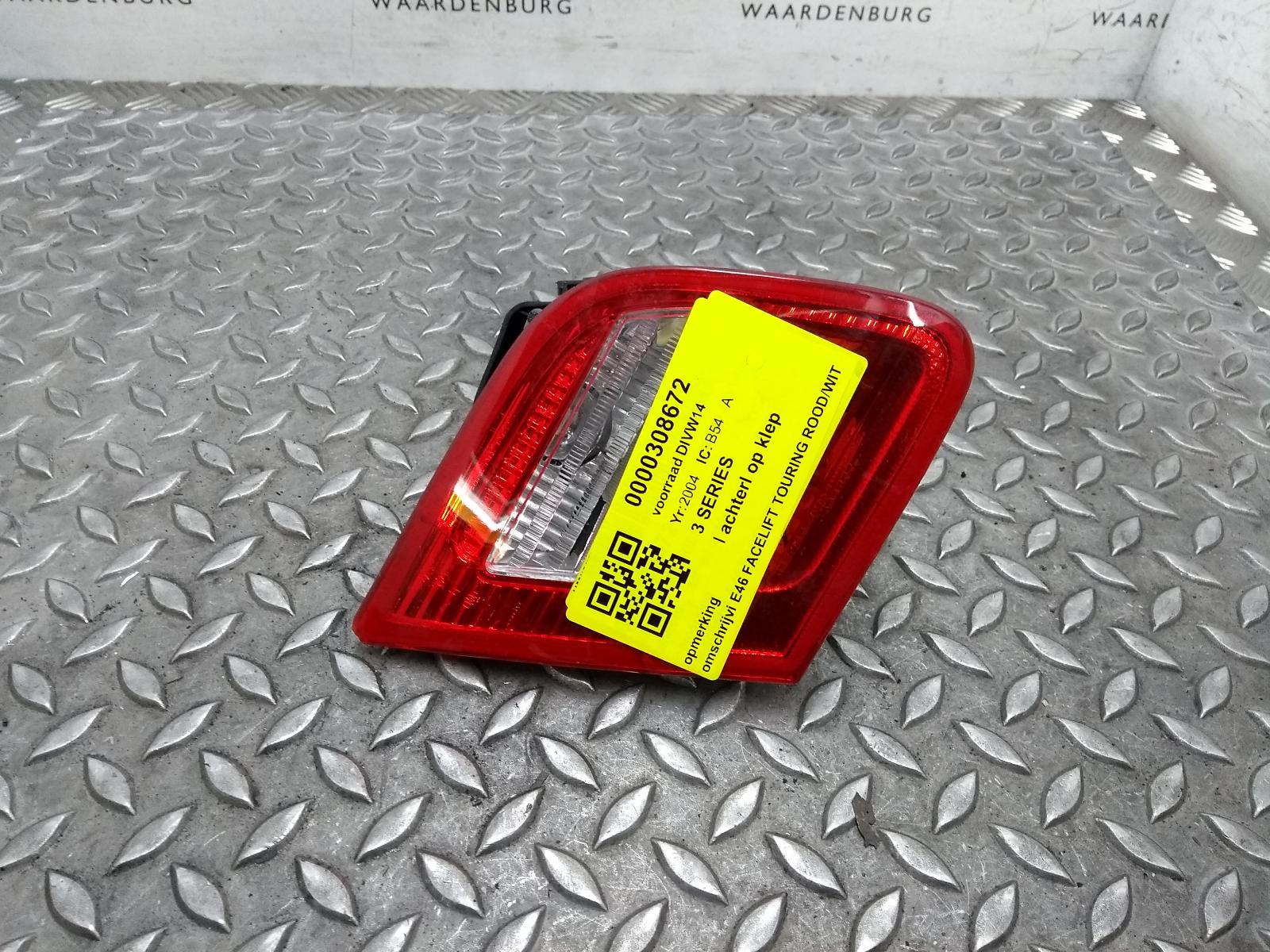 2004 BMW 3 SERIES ACHTERLICHT L View Auto part ACHTERLICHT L BMW 3 SERIES 2004