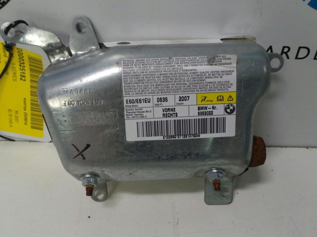 Bekijk Auto-onderdeel AIRBAG RECHTS BMW 5 SERIES 2007