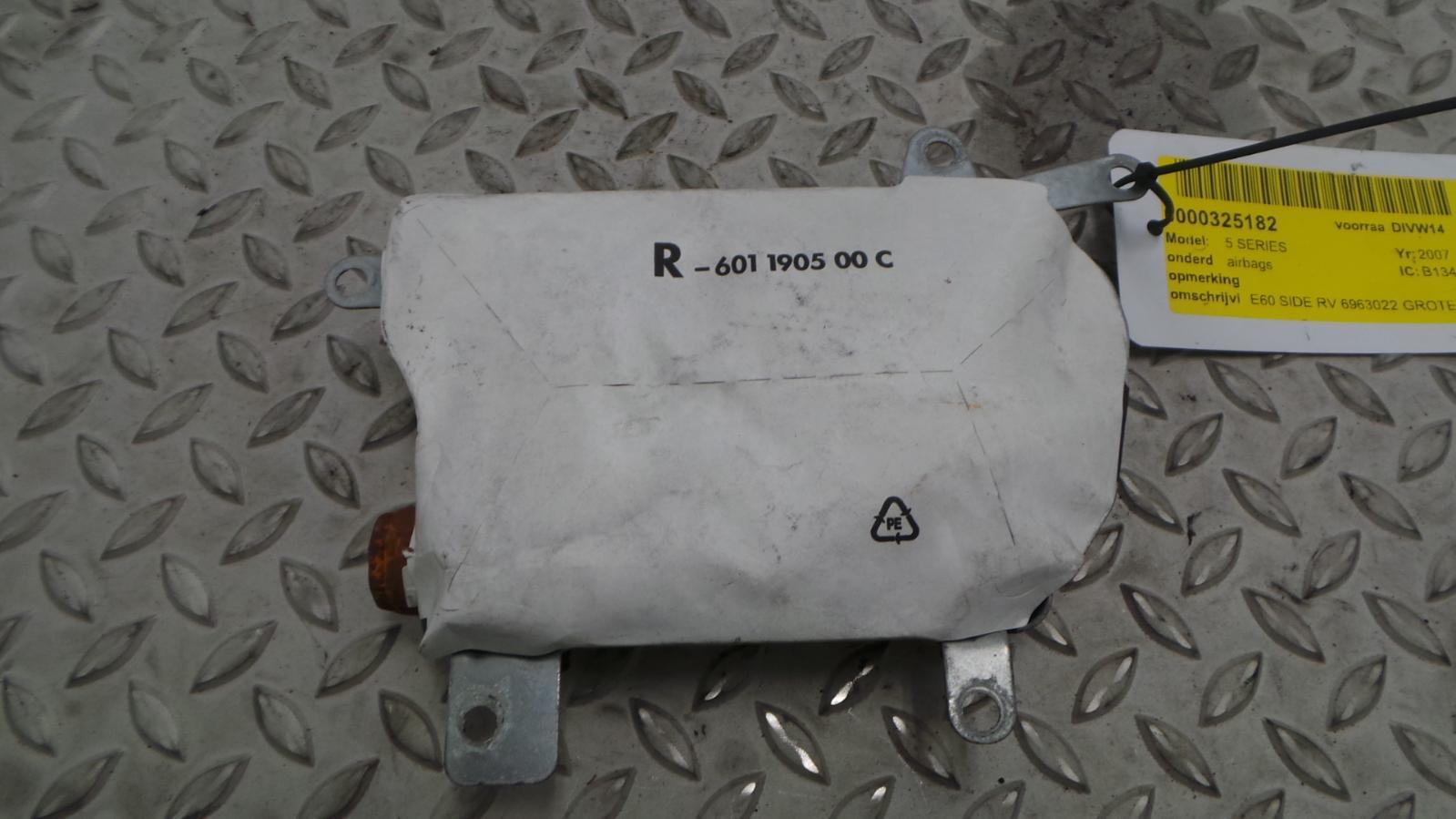View Auto part AIRBAG RECHTS BMW 5 SERIES 2007