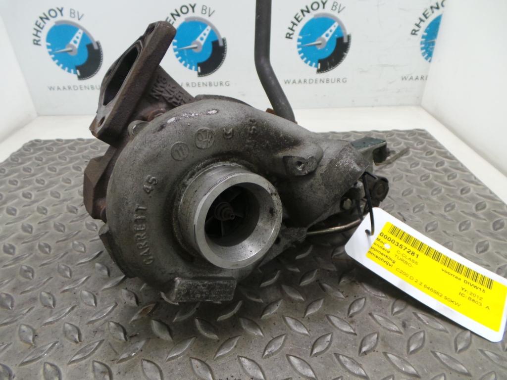 2012 MERCEDES C CLASS TURBO View Auto part TURBO MERCEDES C CLASS 2012