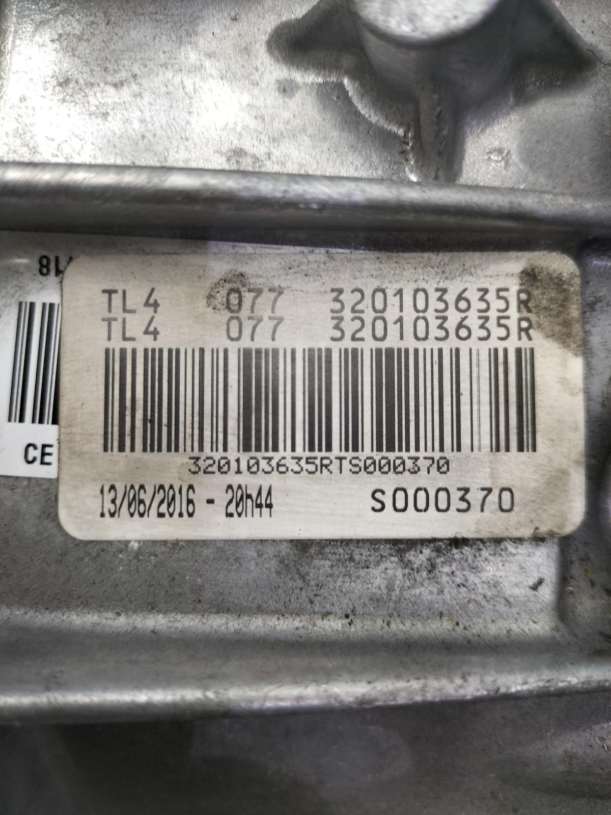 2017 RENAULT KADJAR TRANSMISSIE / VERSNELLINGSBAK View Auto part TRANSMISSIE / VERSNELLINGSBAK RENAULT KADJAR 2017