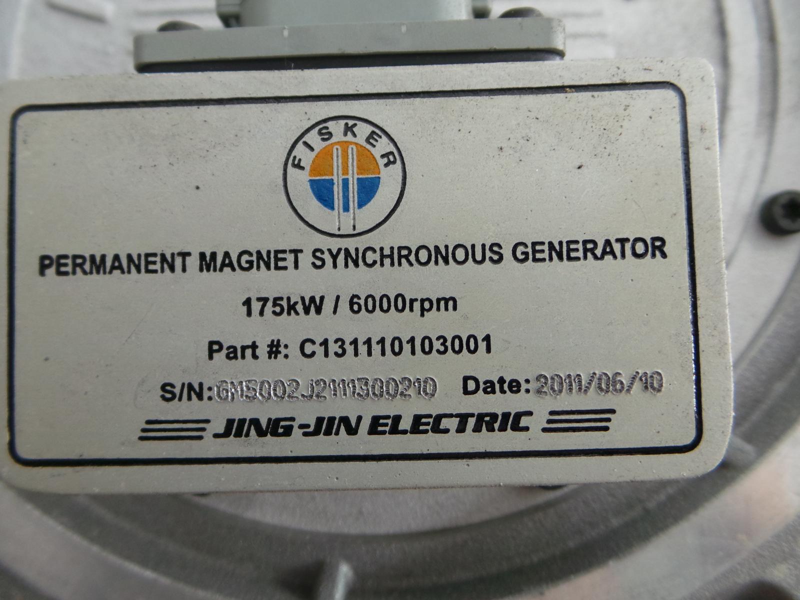 View Auto part EV / HYBRIDE MOTOR ELEKTRISCH UNKNOWN UNKNOWN 2012