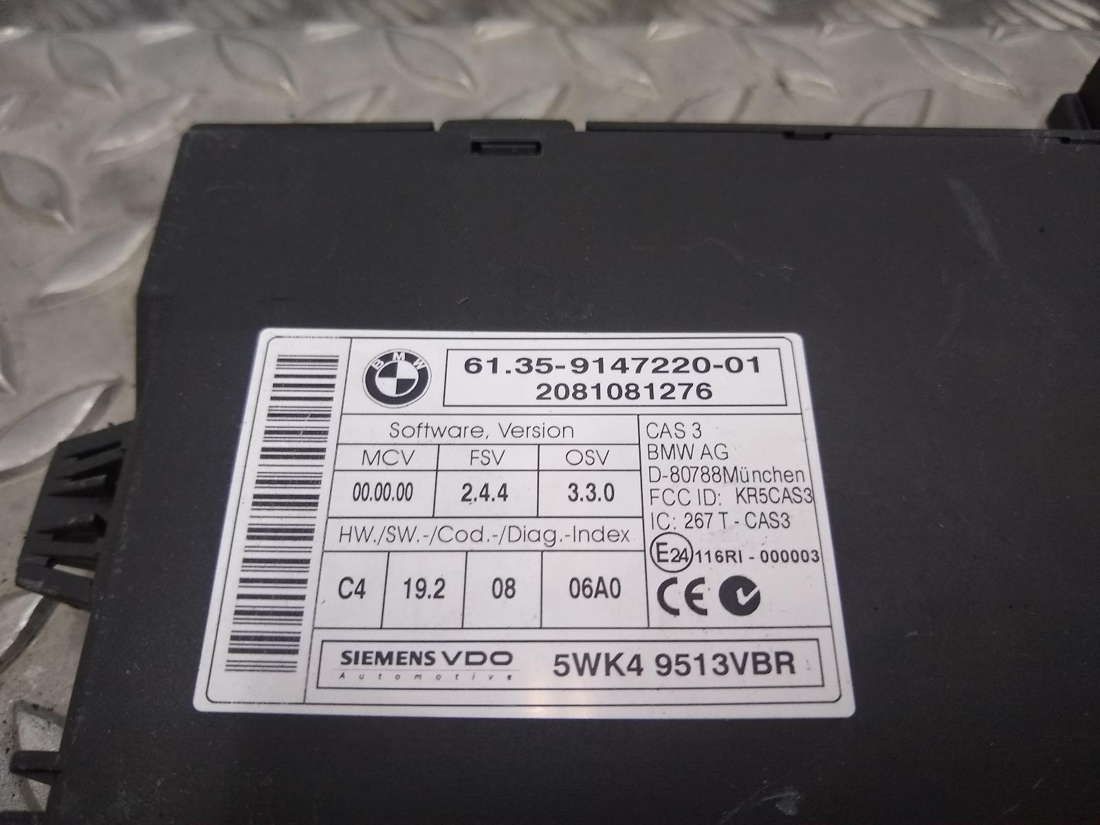View Auto part COMPUTER ECU BMW 3 SERIES 2008
